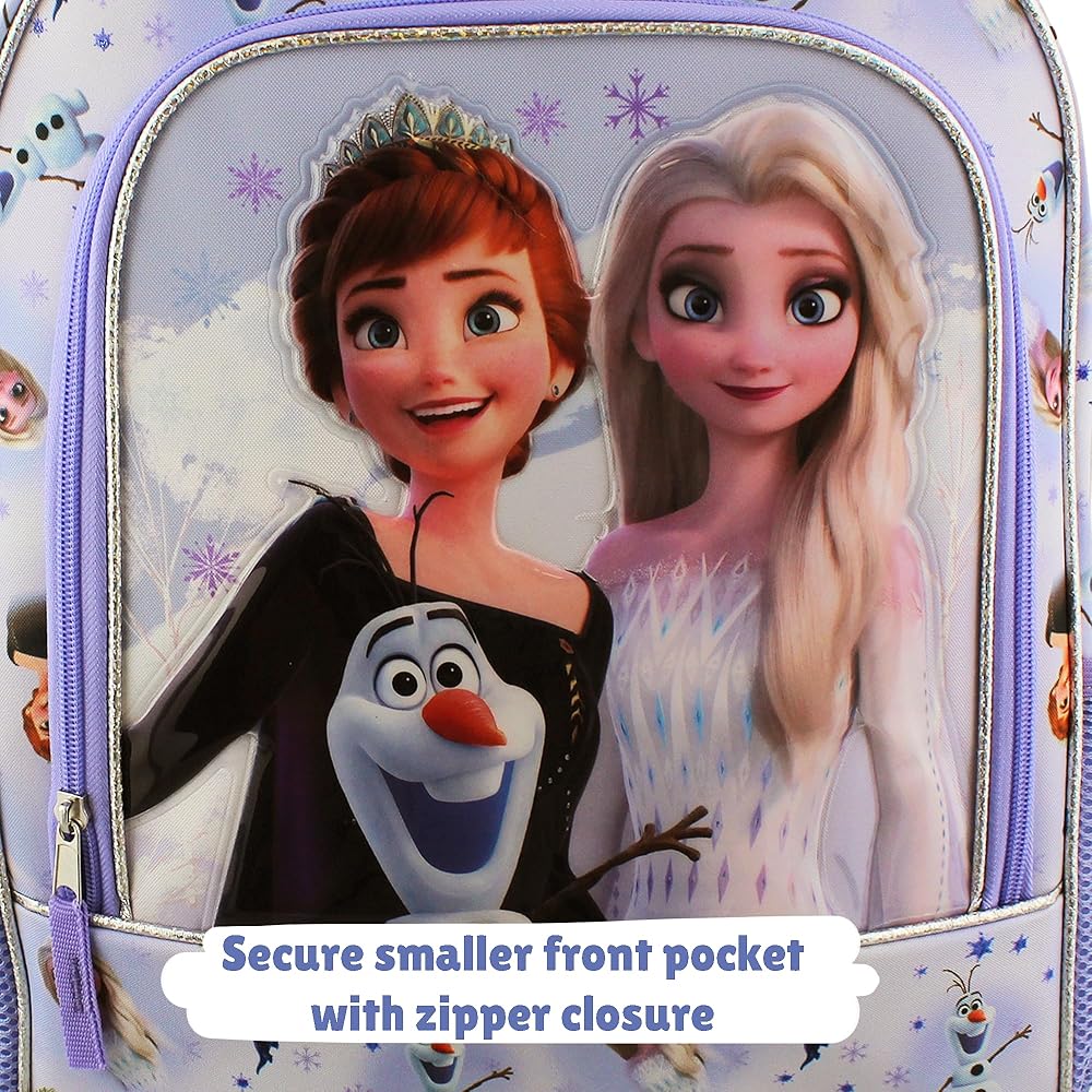 バッグ Disney Frozen LARGE BACPACK Amazon.com | Disney Frozen 'On the Journey' 16 inch Backpack